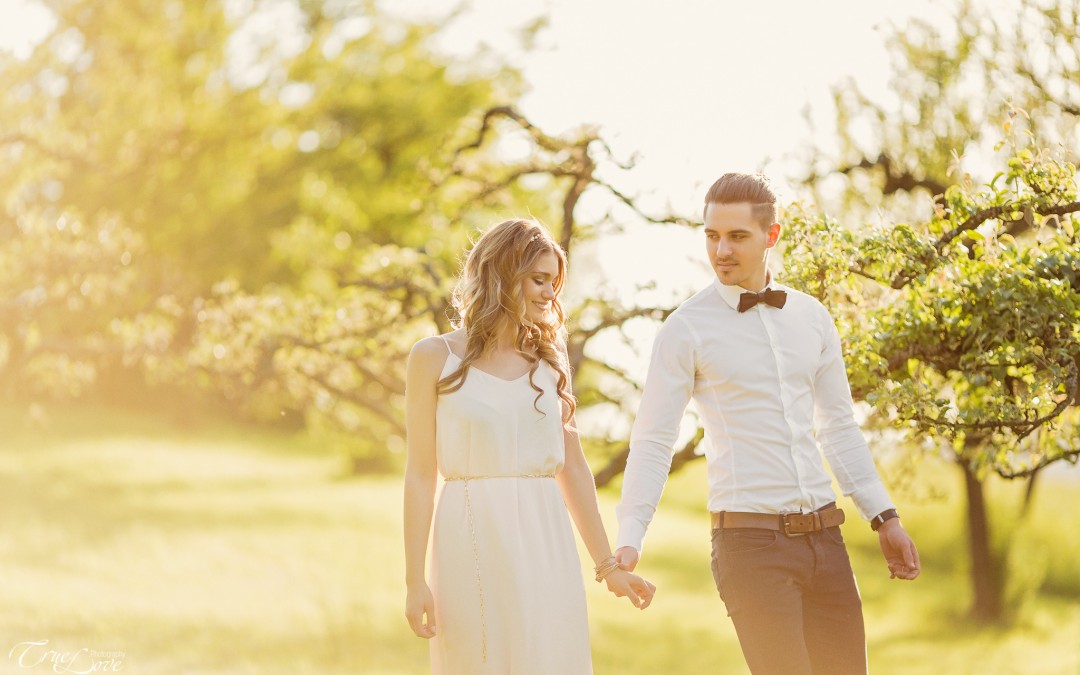 Desi & Hannes – Beautiful styled shoot at sunset in Niefern